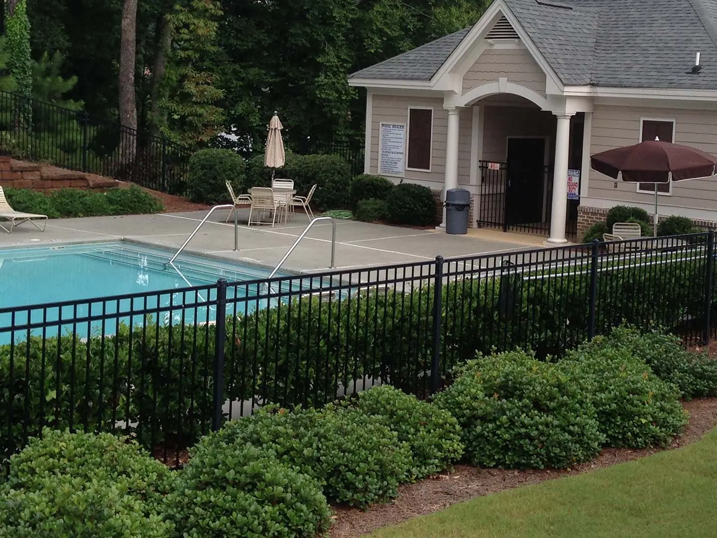 Pool fence atlanta georgia fence company