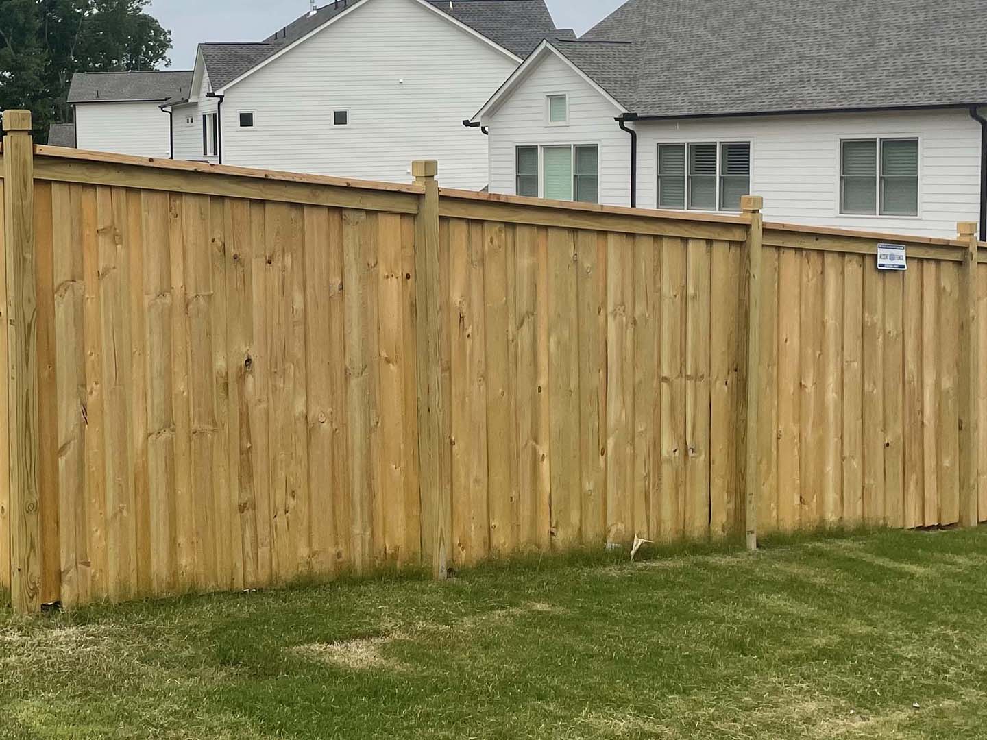 Photo of a Norcross Georgia wood fence