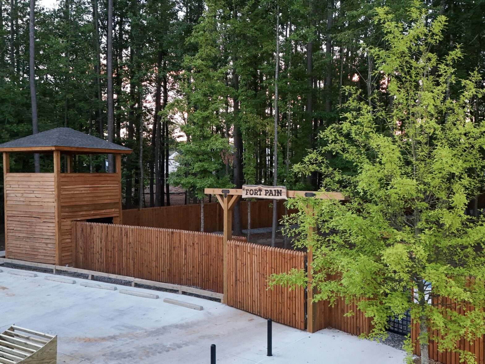 Photo of a Norcross Georgia wood fence