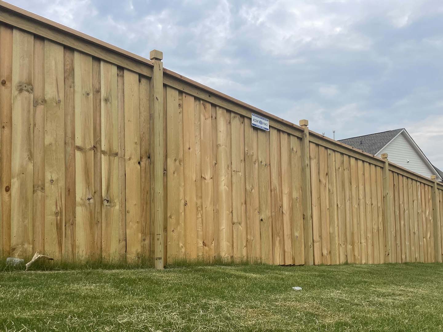 Photo of a wood Norcross Georgia residential fence