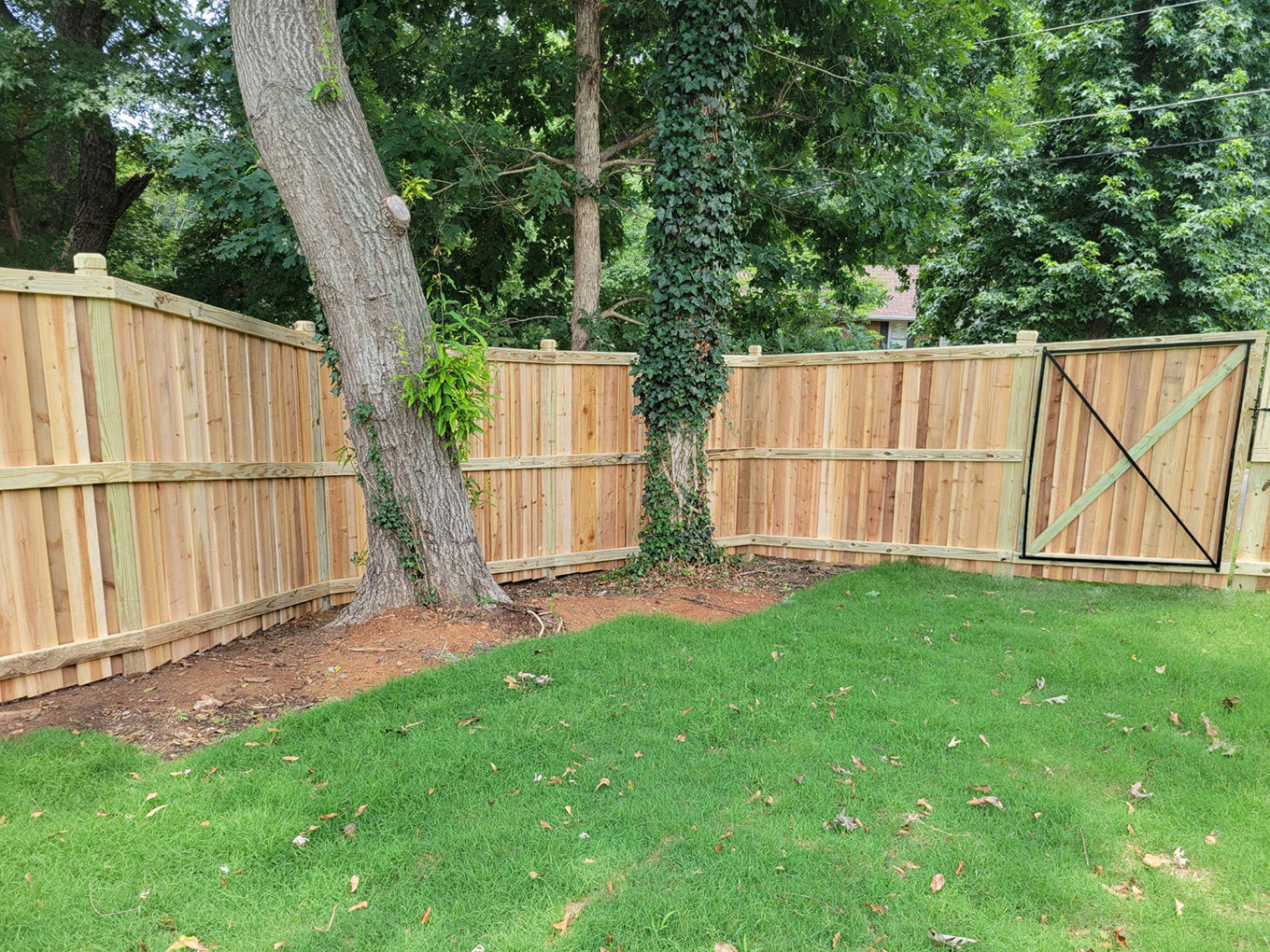 accent fence