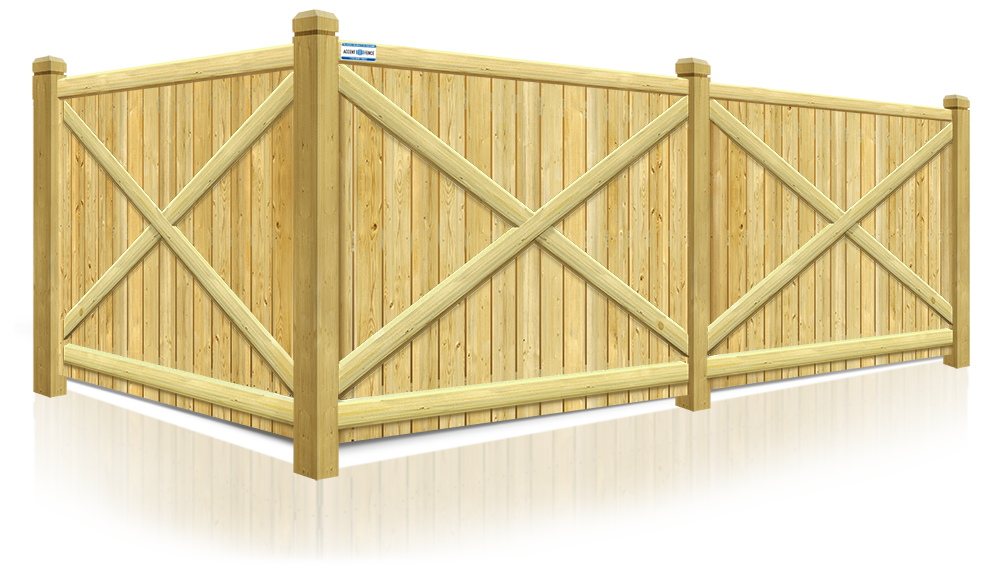 Commercial Wood fence solutions for the Norcross, Georgia area.