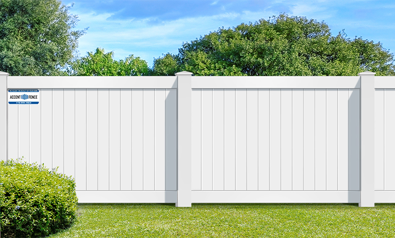 white vinyl privacy fence company in Atlanta, Georgia