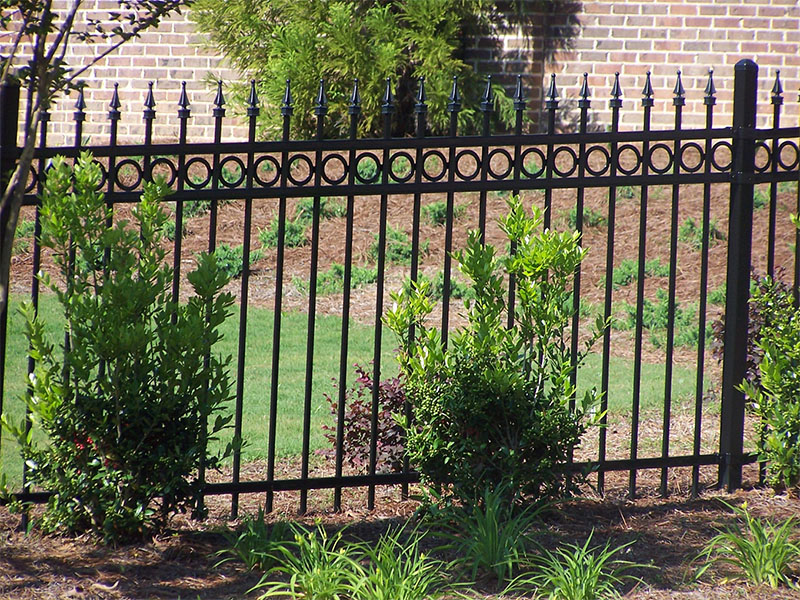 Ornamental steel fence Auburn Georgia