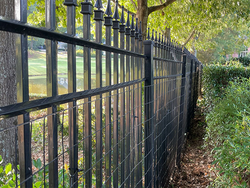 Ornamental steel fence Chamblee Georgia