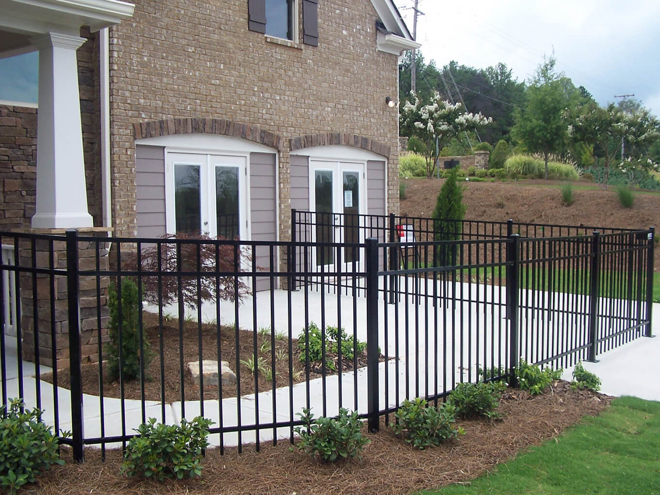 aluminum fence Cherokee County Georgia