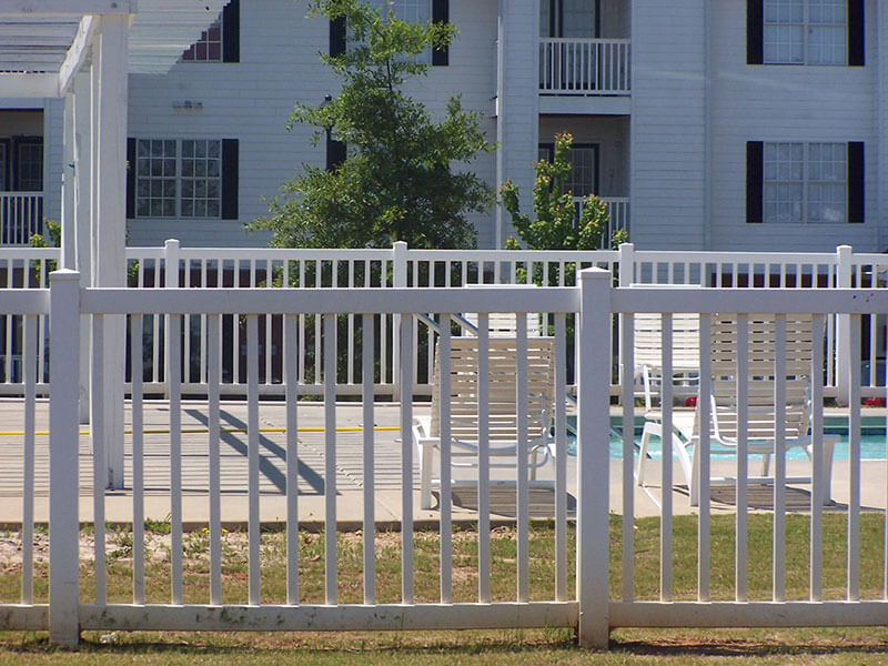 Pool Fence Example in Cherokee County Georgia