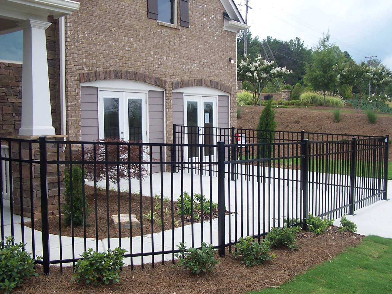 aluminum fence Cobb County Georgia