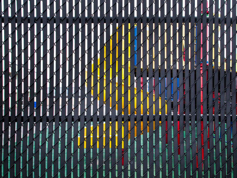 Cobb County Georgia chain link privacy fencing