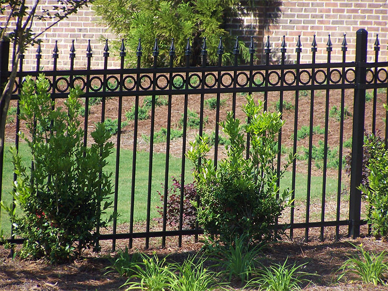 ornamental steel fence DeKalb County Georgia