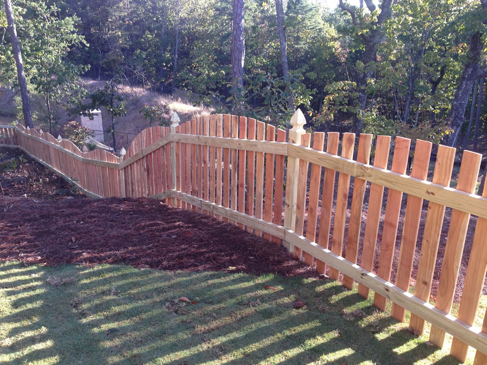 wood fence Lithia Springs Georgia