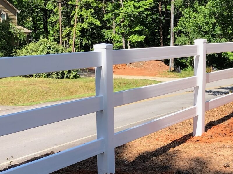 vinyl fence Stone Mountain Georgia