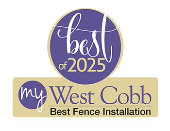 West Cobb Best Fence Installation of 2025 logo