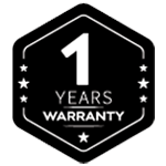 badge showing available fence warranty